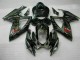 Negro ABS Carenado Suzuki GSXR 600 / 750 K6 2006-2007