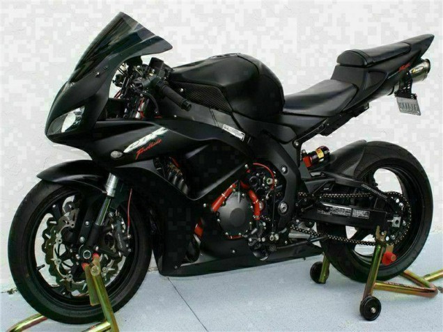 Negro ABS Plástico Honda CBR 1000 RR 2006-2007 Negro ABS Plástico Honda CBR 1000 RR 2006-2007