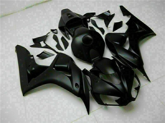 Negro ABS Plástico Honda CBR 1000 RR 2006-2007 Negro ABS Plástico Honda CBR 1000 RR 2006-2007