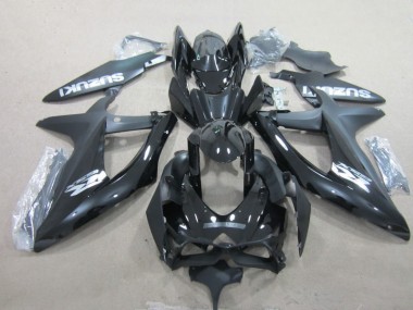 Negro ABS Plástico Suzuki GSXR 600 K8 2008-2010