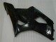 Negro ABS Plásticos Suzuki GSXR 1000 K3 2003-2004