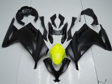 Negro Amarillo Carenado Kawasaki ZX 300R 2013-2016