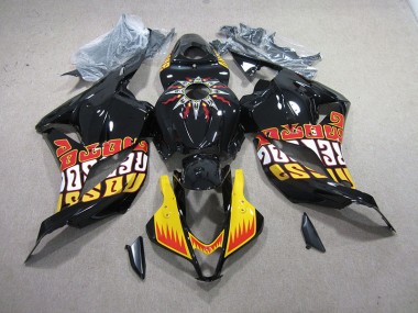 Negro Amarillo Kit Completo Carenado Honda CBR 600 RR 2009-2012