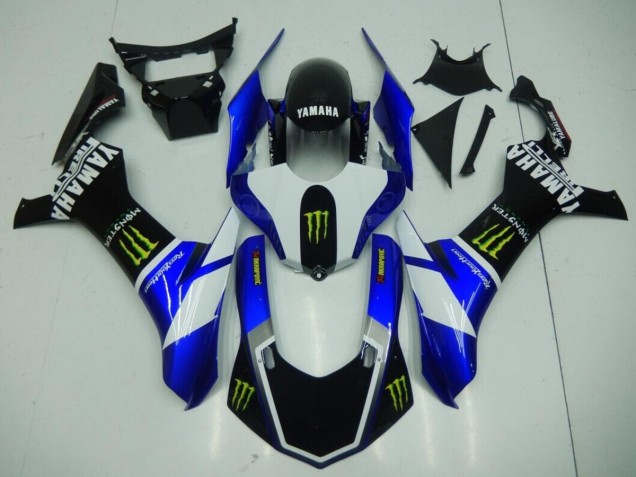 Negro Azul Monster Carenado Yamaha R1 2015-2019 Negro Azul Monster Carenado Yamaha R1 2015-2019