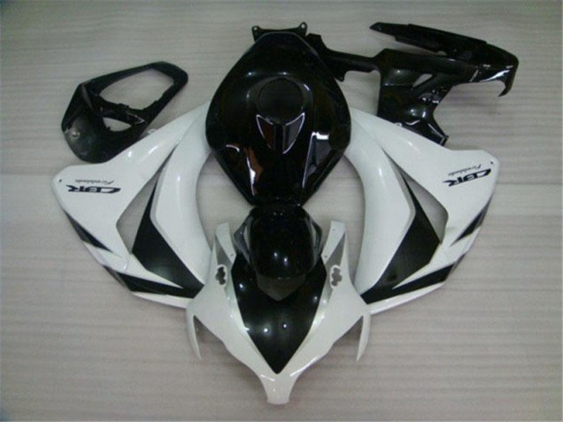 Negro Blanco ABS Kits Carenado Honda CBR 1000 RR 2008-2011