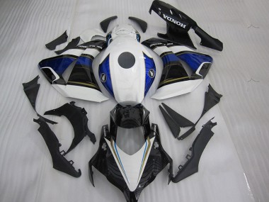 Negro Blanco Azul Carenado Honda CBR 1000 RR 2004-2005
