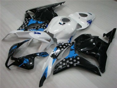 Negro Blanco Azul Carenado Honda CBR 600 RR 2009-2012