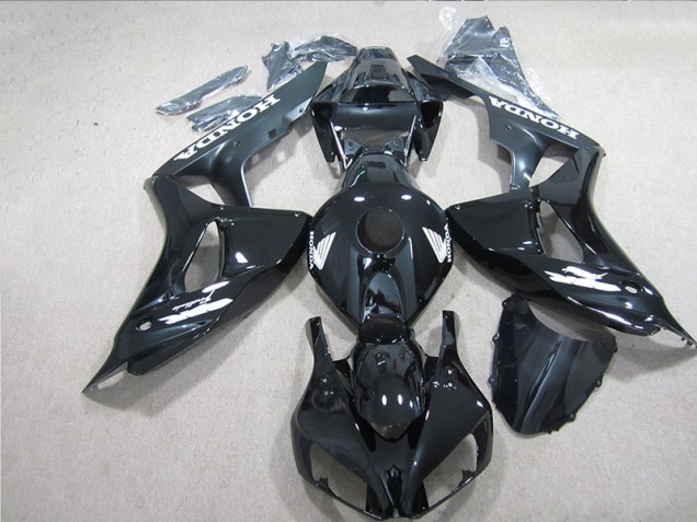 Negro Blanco Calcomanía Carenado Honda CBR 1000 RR 2006-2007 Negro Blanco Calcomanía Carenado Honda CBR 1000 RR 2006-2007