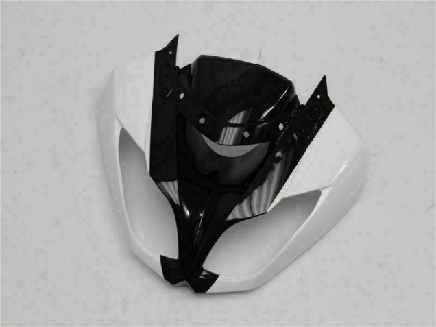 Negro Blanco Carenado Kawasaki ZX6R 2009-2012 Negro Blanco Carenado Kawasaki ZX6R 2009-2012