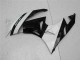Negro Blanco Carenado Kawasaki ZX6R 2009-2012 Negro Blanco Carenado Kawasaki ZX6R 2009-2012