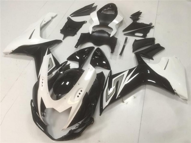 Negro Blanco Carenado & Plástico Suzuki GSXR 600 / 750 K11 2011-2021 Negro Blanco Carenado & Plástico Suzuki GSXR 600 / 750 K11 2011-2021