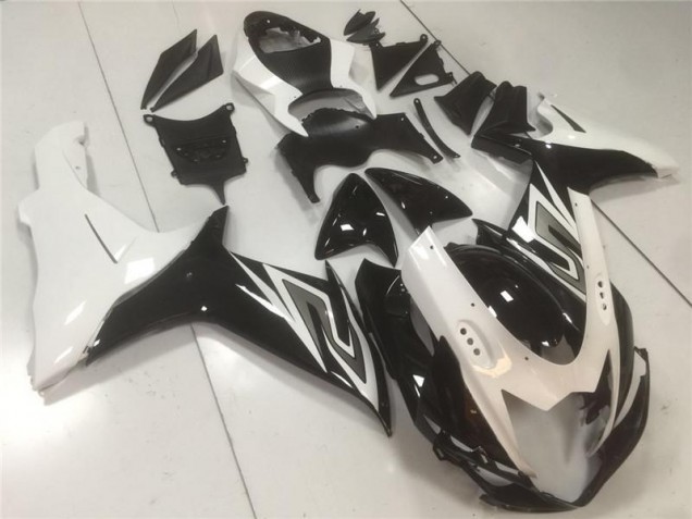 Negro Blanco Carenado & Plástico Suzuki GSXR 600 / 750 K11 2011-2021 Negro Blanco Carenado & Plástico Suzuki GSXR 600 / 750 K11 2011-2021
