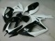 Negro Blanco Carenado Suzuki GSXR 600 / 750 K6 2006-2007 Negro Blanco Carenado Suzuki GSXR 600 / 750 K6 2006-2007