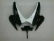 Negro Blanco Carenado Suzuki GSXR 600 / 750 K6 2006-2007 Negro Blanco Carenado Suzuki GSXR 600 / 750 K6 2006-2007
