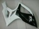 Negro Blanco Carenado Suzuki GSXR 600 / 750 K6 2006-2007 Negro Blanco Carenado Suzuki GSXR 600 / 750 K6 2006-2007
