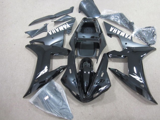 Negro Blanco Carenado Yamaha R1 2002-2003 Negro Blanco Carenado Yamaha R1 2002-2003