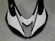 Negro Blanco Carrocería Kawasaki ZX6R 2007-2008 Negro Blanco Carrocería Kawasaki ZX6R 2007-2008