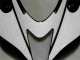 Negro Blanco Carrocería Kawasaki ZX6R 2007-2008 Negro Blanco Carrocería Kawasaki ZX6R 2007-2008