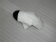 Negro Blanco Carrocería Kawasaki ZX6R 2007-2008 Negro Blanco Carrocería Kawasaki ZX6R 2007-2008