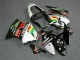 Negro Blanco Eurobet Carenado Kawasaki ZX6R 2000-2002