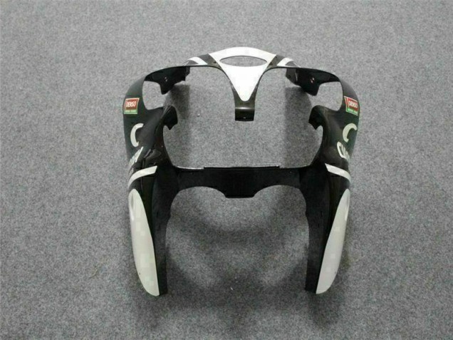 Negro Blanco Eurobet Carenado Kawasaki ZX6R 2000-2002