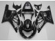 Negro Blanco Llama Carenado Suzuki GSXR 600 / 750 K1 K2 K3 2001-2003
