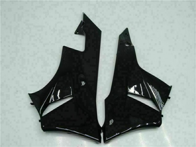 Negro Blanco Ninja 636 Carenado Kawasaki ZX6R 2009-2012 Negro Blanco Ninja 636 Carenado Kawasaki ZX6R 2009-2012