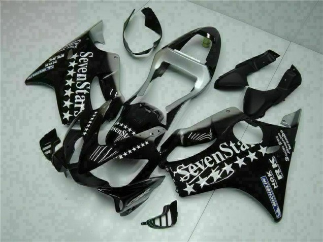 Negro Blanco SevenStarss Carenado Honda CBR 600 F4i 2001-2003 Negro Blanco SevenStarss Carenado Honda CBR 600 F4i 2001-2003