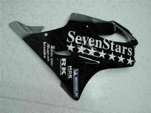 Negro Blanco SevenStarss Carenado Honda CBR 600 F4i 2001-2003 Negro Blanco SevenStarss Carenado Honda CBR 600 F4i 2001-2003