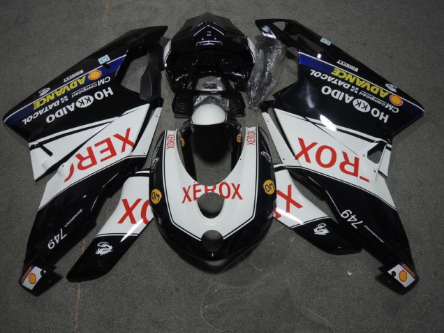 Negro Blanco Xerox Carenado Ducati 749 2005-2006 Negro Blanco Xerox Carenado Ducati 749 2005-2006