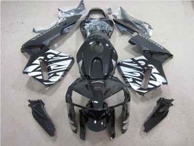 Negro Carenado & Plástico Honda CBR 600 RR 2005-2006