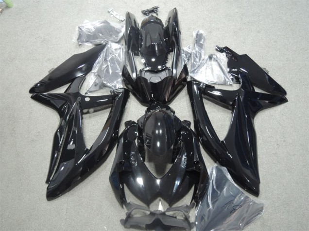 Negro Carenado & Plástico Suzuki GSXR 600 K8 2008-2010 Negro Carenado & Plástico Suzuki GSXR 600 K8 2008-2010
