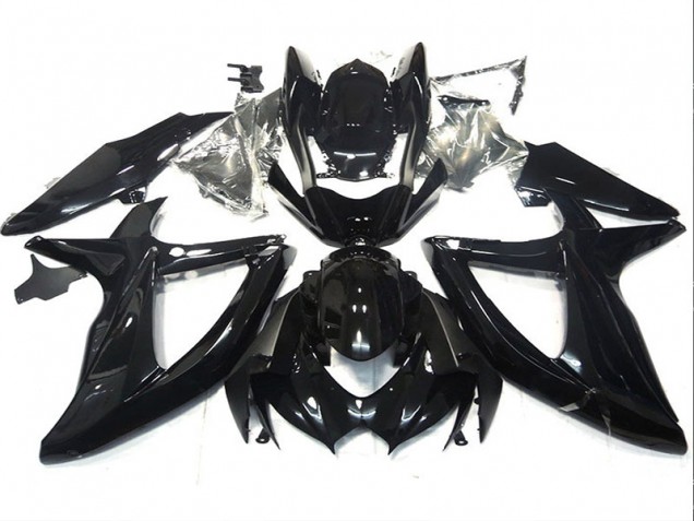 Negro Carenado Suzuki GSXR 750 K8 2008-2010 Negro Carenado Suzuki GSXR 750 K8 2008-2010