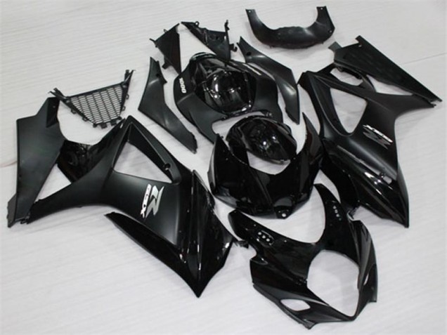 Negro Carrocería Suzuki GSXR 1000 K7 2007-2008