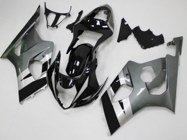 Negro Gris Carenado Suzuki GSXR 1000 K3 2003-2004