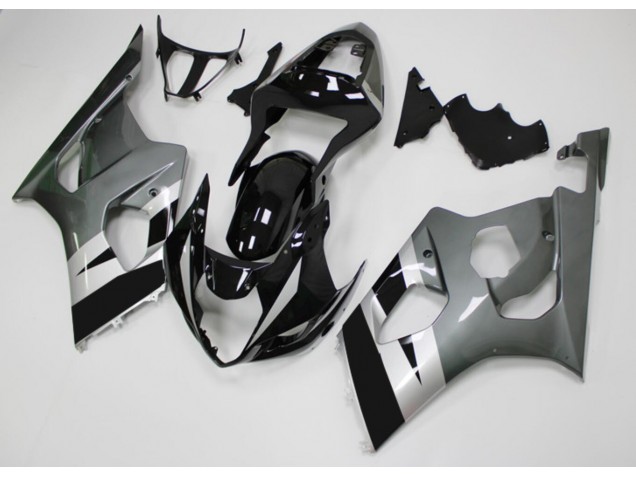 Negro Gris Carenado Suzuki GSXR 1000 K3 2003-2004 Negro Gris Carenado Suzuki GSXR 1000 K3 2003-2004