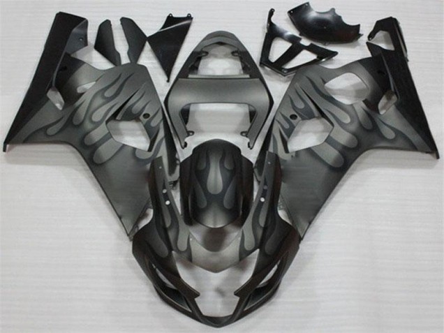 Negro Gris Carenado Suzuki GSXR 600 / 750 K4 2004-2005 Negro Gris Carenado Suzuki GSXR 600 / 750 K4 2004-2005