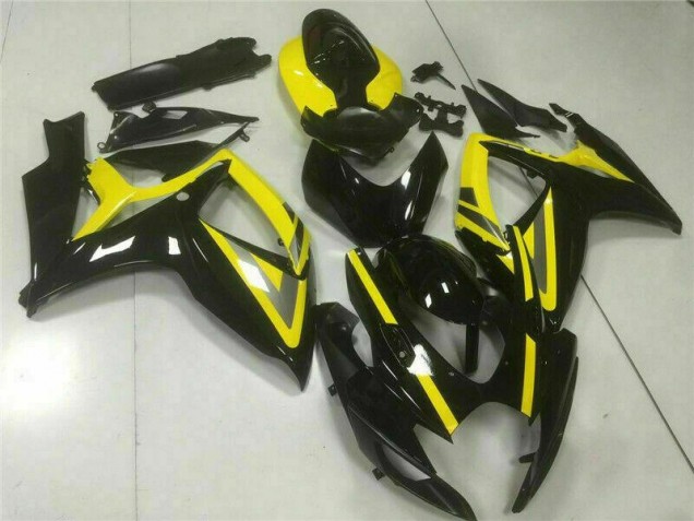 Negro Inyección Kits Carenado Suzuki GSXR 600 / 750 K6 2006-2007 Negro Inyección Kits Carenado Suzuki GSXR 600 / 750 K6 2006-2007