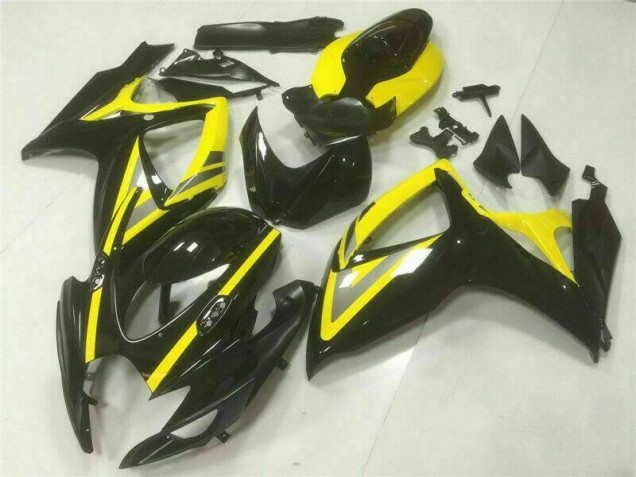 Negro Inyección Kits Carenado Suzuki GSXR 600 / 750 K6 2006-2007 Negro Inyección Kits Carenado Suzuki GSXR 600 / 750 K6 2006-2007