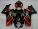 Negro Kit ABS Carenado Suzuki GSXR 1000 K7 2007-2008