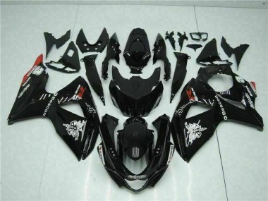 Negro Kit ABS Carenado Suzuki GSXR 1000 K9 2009-2016