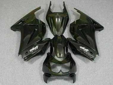 Negro Kit Carenado ABS Completo Kawasaki EX250 2008-2012