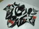 Negro Kit Carenado ABS Completo Suzuki GSXR 1000 K7 2007-2008