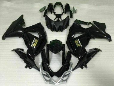 Negro Kit Carenado ABS Completo Suzuki GSXR 1000 K9 2009-2016