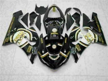 Negro Kit Carenado Kawasaki ZX6R 2005-2006
