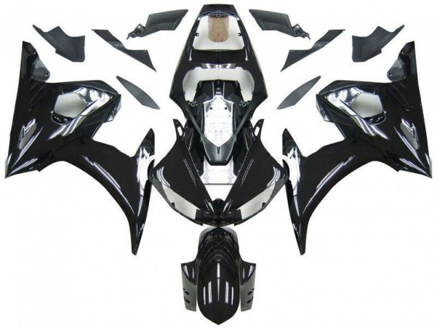 Negro Kit Carenado Yamaha R6 2003-2005 Negro Kit Carenado Yamaha R6 2003-2005