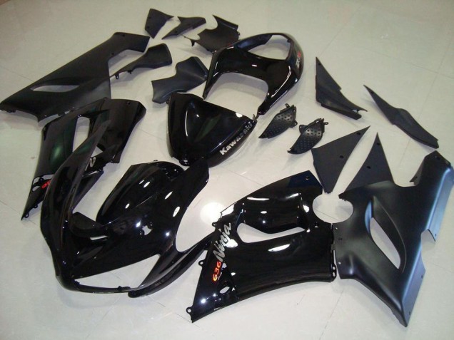 Negro Kit Carenados Kawasaki ZX6R 2005-2006 Negro Kit Carenados Kawasaki ZX6R 2005-2006