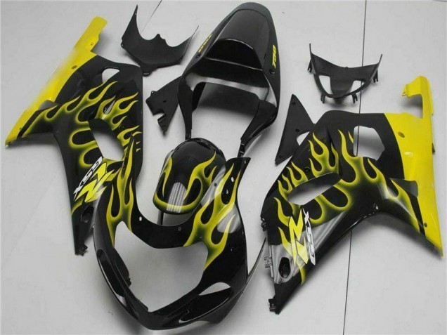Negro Kits Carenado Suzuki GSXR 600 / 750 K1 K2 K3 2001-2003 Negro Kits Carenado Suzuki GSXR 600 / 750 K1 K2 K3 2001-2003