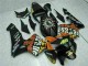 Negro Kits Completo Carenado ABS Honda CBR 600 RR 2005-2006