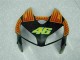 Negro Kits Completo Carenado ABS Honda CBR 600 RR 2005-2006